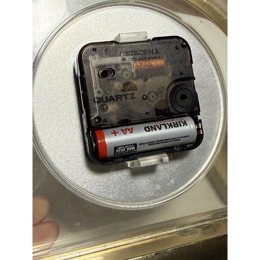 Seiko Clock Quartz In Working Order - Picture 10 of 12